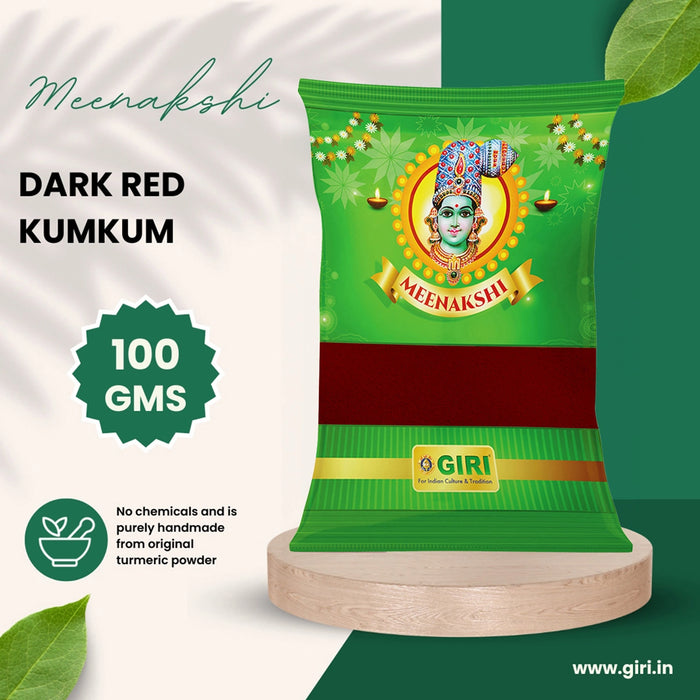 Giri Kumkum | Sindoor/ Kungumam/ Dark Red Colour/ Kumkuma for Pooja