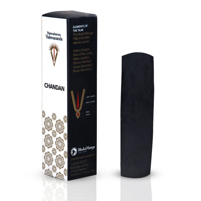 Giri Srichurnam - 25 Gms | Black Colour Thiruman/ Long Stick Namakatti/ Holy Stick for Tilak