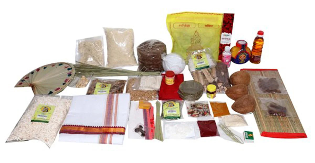 Homam Kit Giri USA - Ganapathy Homam Set | Pooja Samagri Kit | Festival Pooja Pack