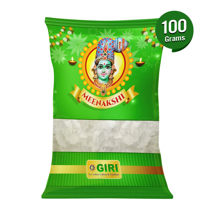 Giri Pachai Karpooram - 100 Gms | Kapoor/ Camphor/ Kapur For Pooja, Aarti, And Spiritual Purification Rituals
