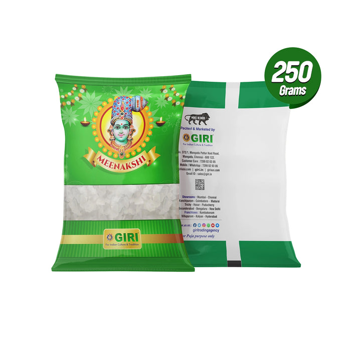 Giri Pachai Karpooram - 250 Gms | Kapoor/ Camphor/ Kapur For Pooja, Aarti, And Spiritual Purification Rituals