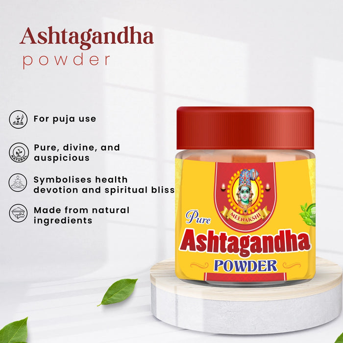 Giri Pure Ashtagandha Powder - 50 Gms | Pooja Powder/ Chandan Powder for Temple