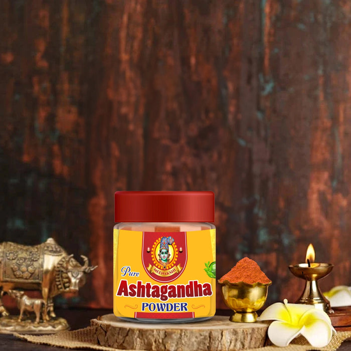 Giri Pure Ashtagandha Powder - 50 Gms | Pooja Powder/ Chandan Powder for Temple