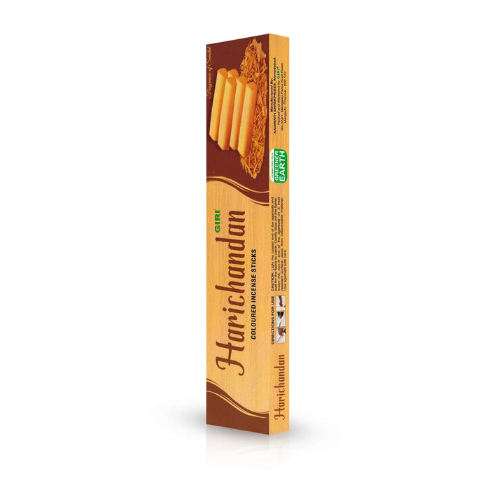 Giri Harichandan Agarbathi - 25 Sticks | Incense Sticks/ Agarbatti for Pooja