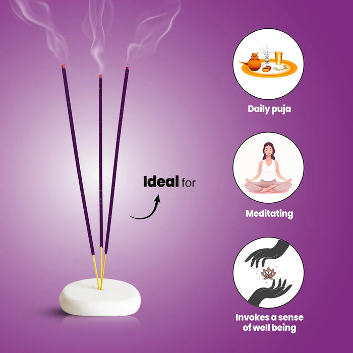 Giri Lavanapushpa Incense Sticks - 25 Sticks | Fresh Fragrance Agarbathi/ Agarbatti for Pooja