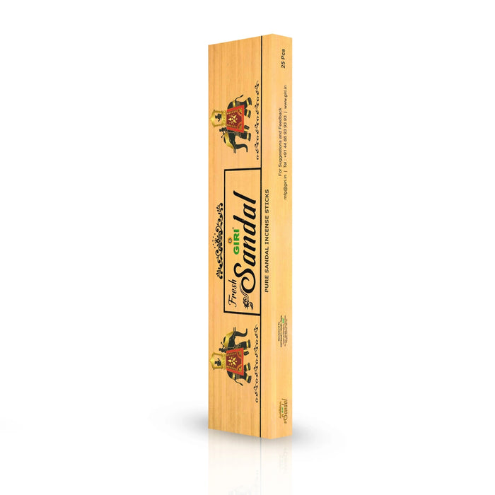 Giri Fresh Sandal Incense Sticks | Agarbatti/ Chandan Fragrance Agarbathi for Pooja