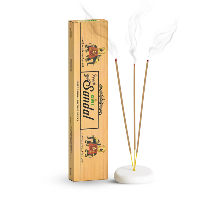 Giri Fresh Sandal Incense Sticks | Agarbatti/ Chandan Fragrance Agarbathi for Pooja