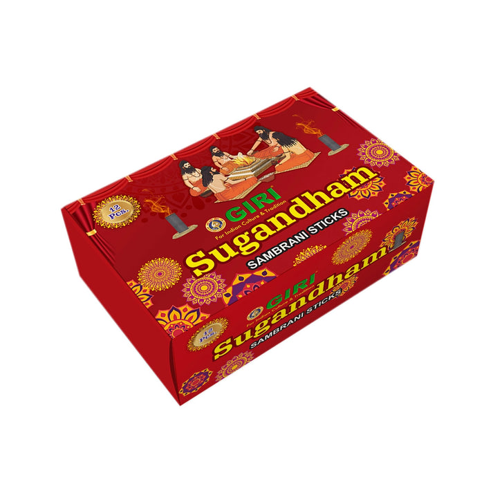 Sugandham Dhoop Sticks - 20 Pcs | Sambirani/ Dhup Batti/ Guggal for Pooja