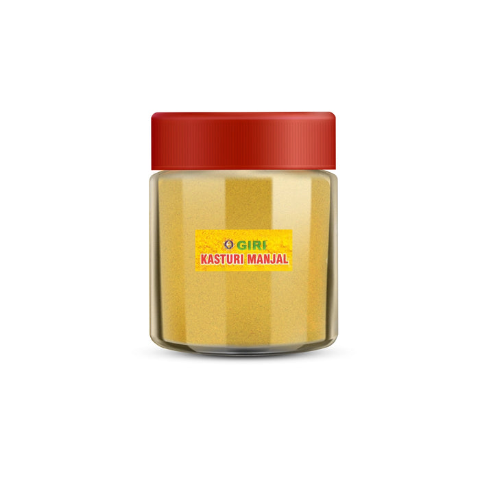 Giri Kasturi Turmeric Powder | Kasturi Haldi Powder/ Yellow Colour/ Kasturi Powder for Pooja