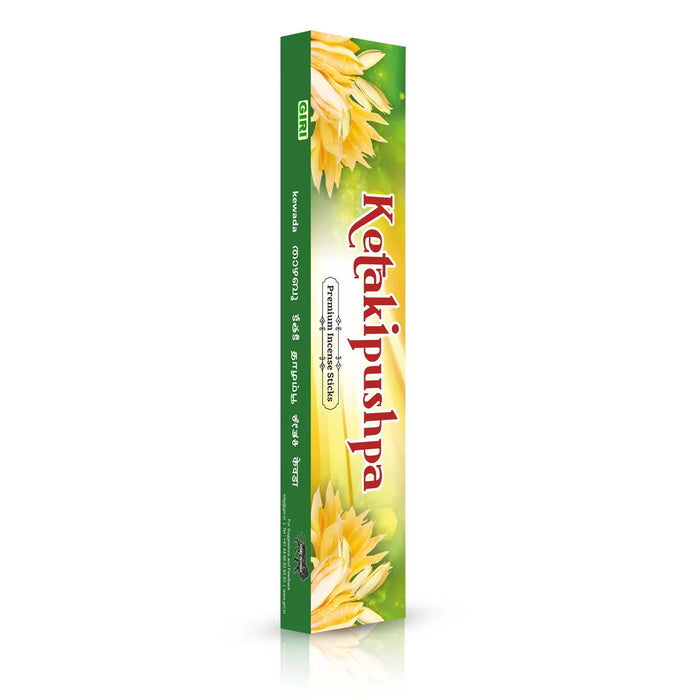 Giri Ketaki Pushpa Premium Incense Sticks - 45 Sticks | Agarbathi/ Agarbatti for Pooja