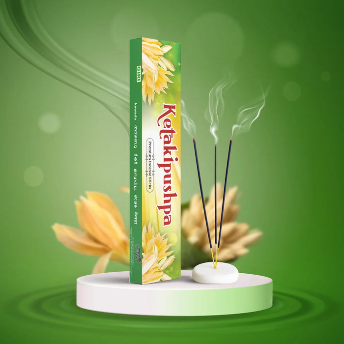 Giri Ketaki Pushpa Premium Incense Sticks - 45 Sticks | Agarbathi/ Agarbatti for Pooja