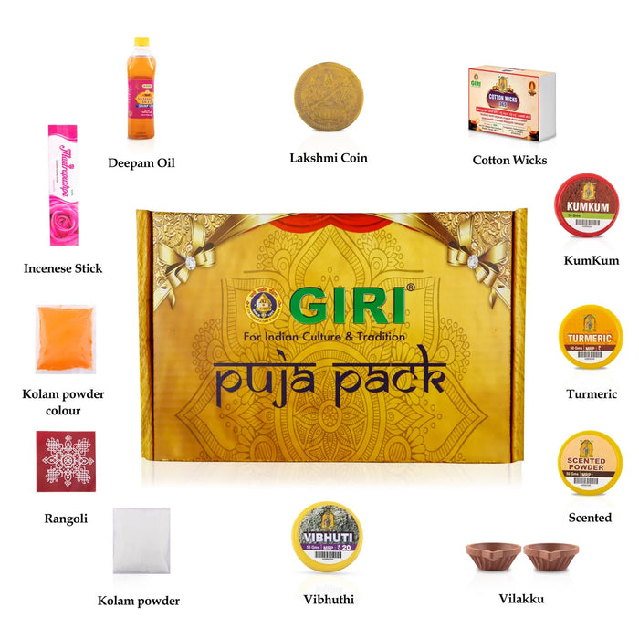 Giri Puja Pack Set | Pooja Samagri Kit for Rituals