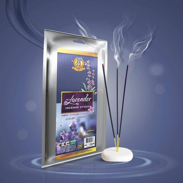 Giri Lavender Incense Sticks - 250 Gms | Agarbathi/ Agarbatti for Pooja