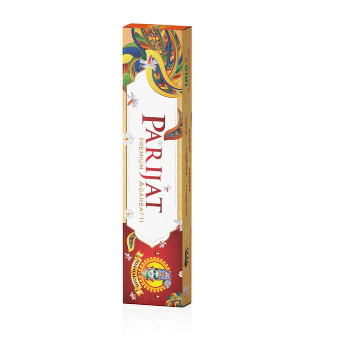 Giri Parijat Premium Agarbatti - 50 Sticks | Incense Sticks/ Agarbathi/ Scent Sticks For Pooja