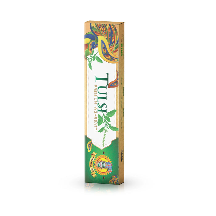 Giri Tulsi Premium Agarbatti - 50 Sticks | Incense Sticks/ Agarbathi/ Scent Sticks For Pooja