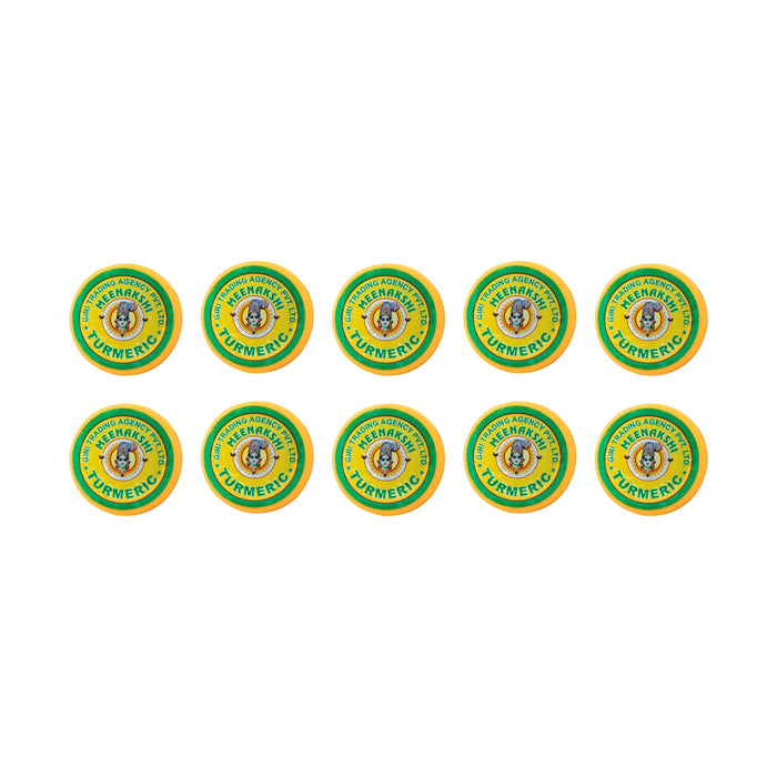 Giri Turmeric Powder Tin | Pack of 10/ Haldi Powder/ Manjal Thool for Pooja