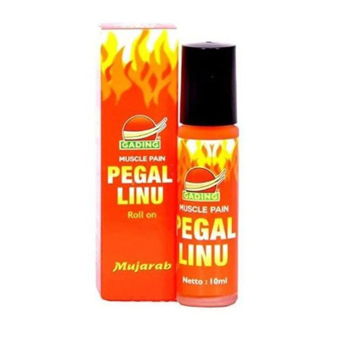 Gading Muscle Pain Pegal Linu Roll On - 10 Ml | Releive Muscle & Joint Pain Oil