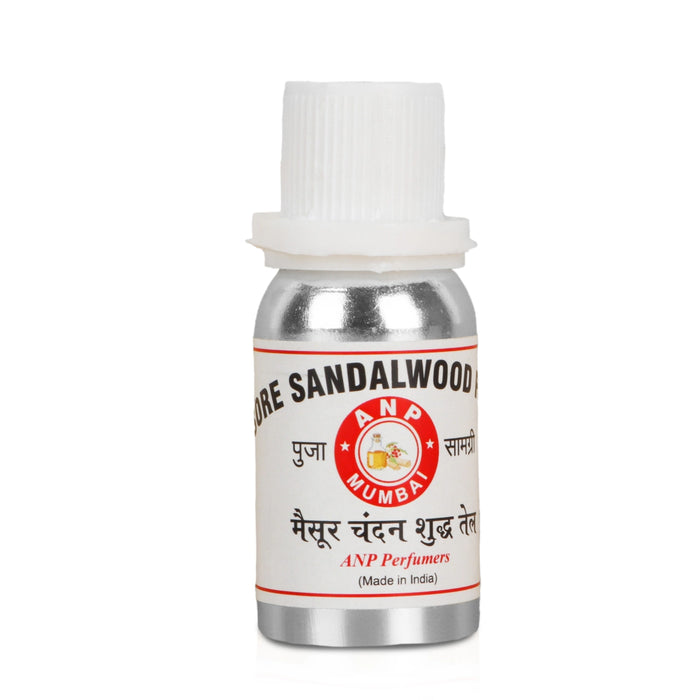 Perfumed Sandal Oil - 10 ml | Perfumed Chandan Oil/ Natural Perfume Oil for Pooja