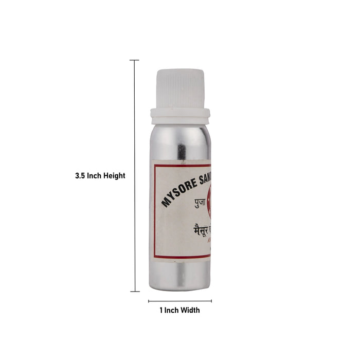 Perfumed Sandal Oil - 25 ml | Perfumed Chandan Oil/ Natural Perfume Oil for Pooja