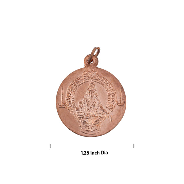 Giri USA Ayyappa Locket Copper Pendant Mala Pendant