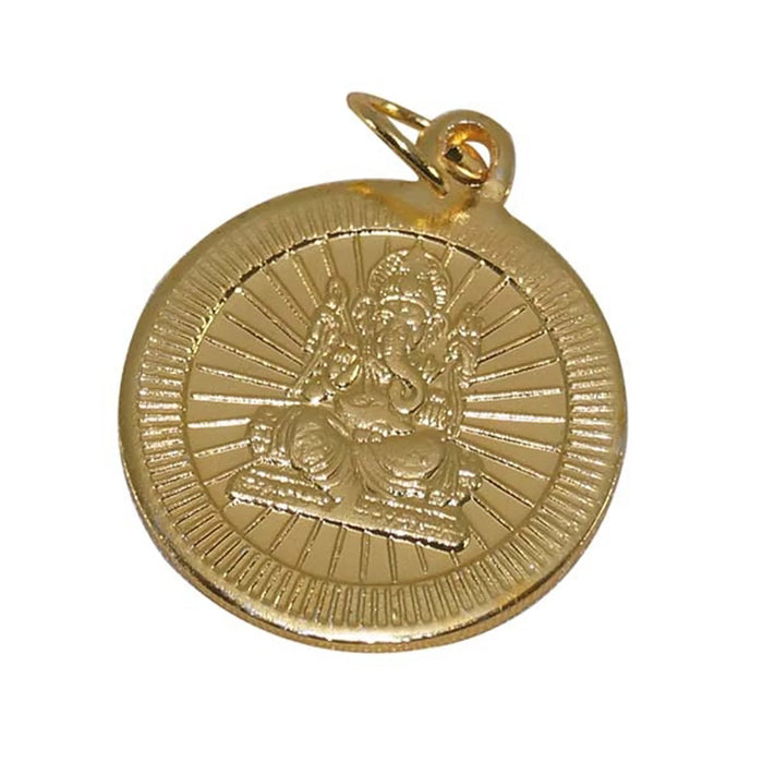 Pendant - 3 Inches | Gold Polish Dollar/ Locket/ Jewellery for Men & Women