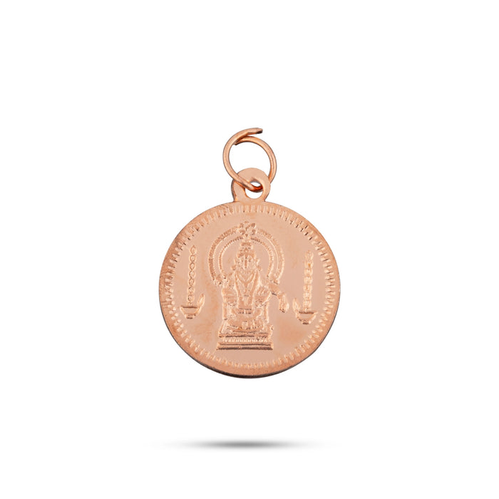 Ganesh Murti & Ayyappa Murti Design Pendant | Copper Locket/ Dollar for Men & Women