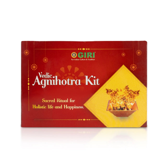Giri Vedic Agnihotra Kit | Havan Set/ Pooja Pack for Homam and Yagna/ 690 Gms Approx