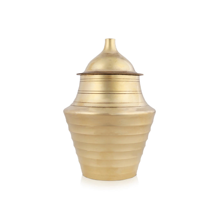 Camphor Burner - 6 X 4 Inches | Kapoor Dhani/ Kumbha Aarti/ Brass Aarti For Temple Style Camphor Worship