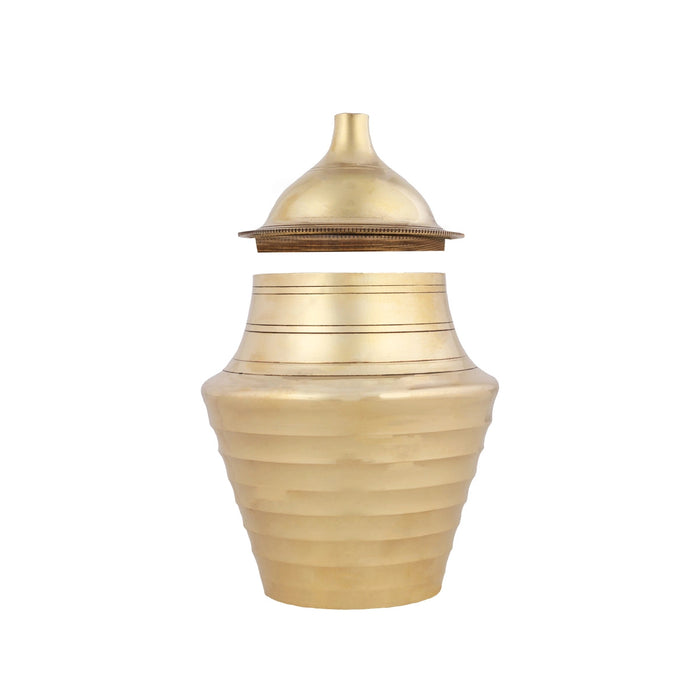 Camphor Burner - 6 X 4 Inches | Kapoor Dhani/ Kumbha Aarti/ Brass Aarti For Temple Style Camphor Worship