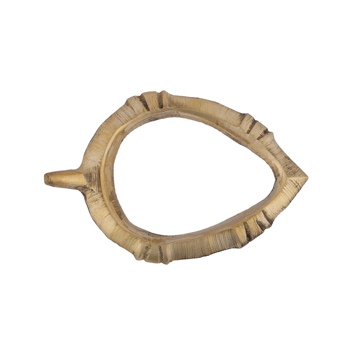 Brass Shankh Stand - 1 x 4.5 Inches | Shankh Holder/ Dakshinavarti Shankh Stand for Pooja