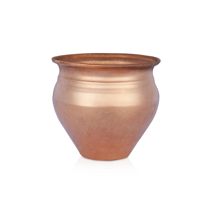 Kalash Pot - 1.75 x 1.25 Inches| Copper Water Vessel / Lota / Chombu / Pooja Pot / Kalasham for Pooja