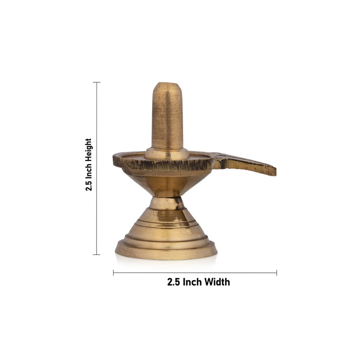 Shiv Lin Giri USA - Brass Shivling | Lingam For Pooja | Shiva Lingam Statue