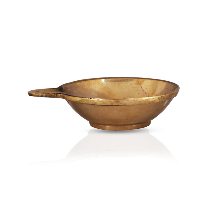 Kartik Deepam - 1 x 2.5 Inches | Brass Lamp/ Agal Vilakku Deepam/ Karthik Deepam for Pooja