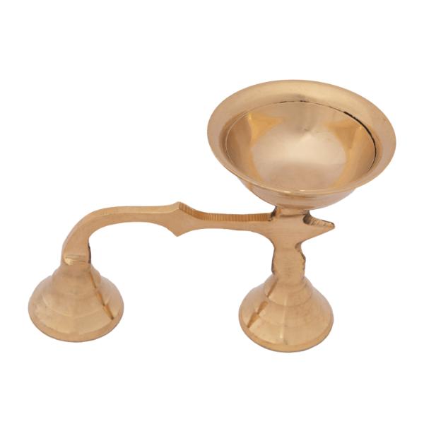 Sambrani Holder - 4 x 5 Inches | Brass Dhoop Holder/ Dhoopakal/ Dhoop Dhani for Pooja