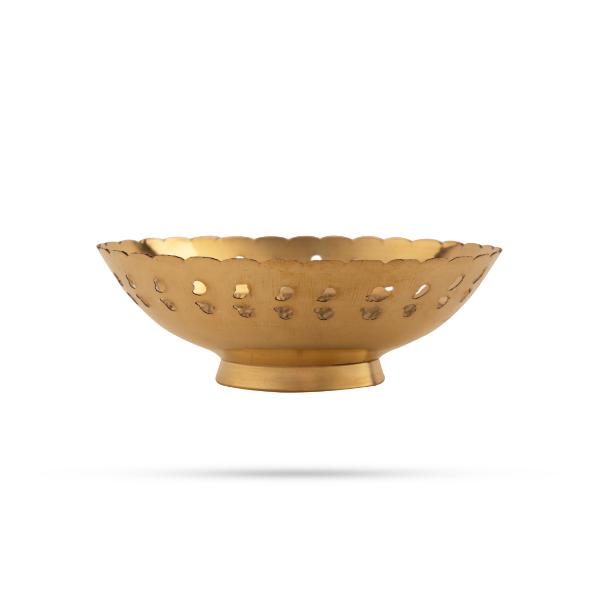 Brass Bowl - 1.5 x 4.5 Inches | Katora/ Katori/ Brass Katori for Pooja/ 105 Gms Approx