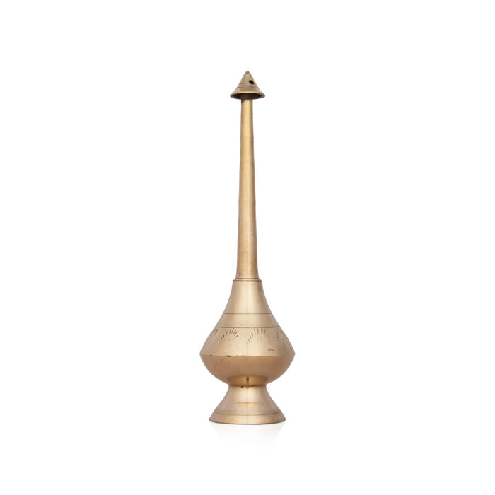 Brass Water Sprinkler - 8 x 2.5 Inches | Brass Sprinkler for Home