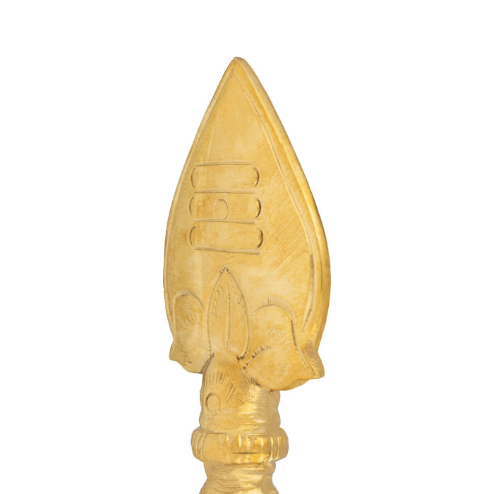 Murugan Vel - 16 x 2 Inches | Muruga Vel/ Brass Vel/ Brass Astras for Pooja