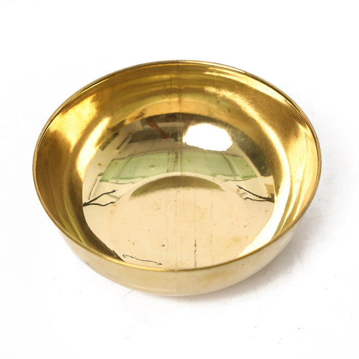Brass Cup - 1.5 x 3.5 Inches | Rocket Cup/ Brass Bowl for Pooja/ 35 Gms Approx