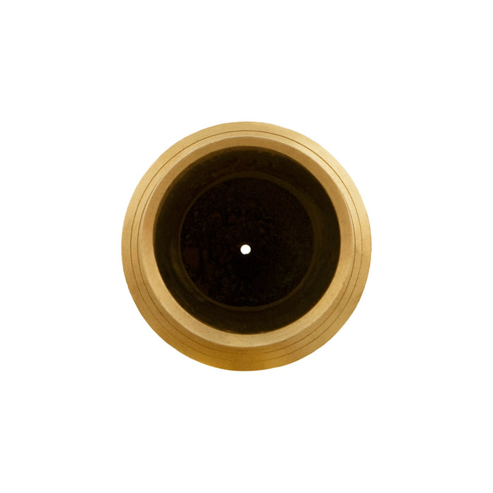 Abhishek Lota - 1.5 x 1.5 Inches | Shivling Lota/ Brass Abhishek Pot/ Brass Lota for Shivling Pooja