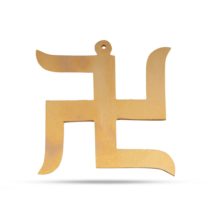 Swastik Wall Hanging - 4 x 3 Inches | Swastika Wall Hanger for Home