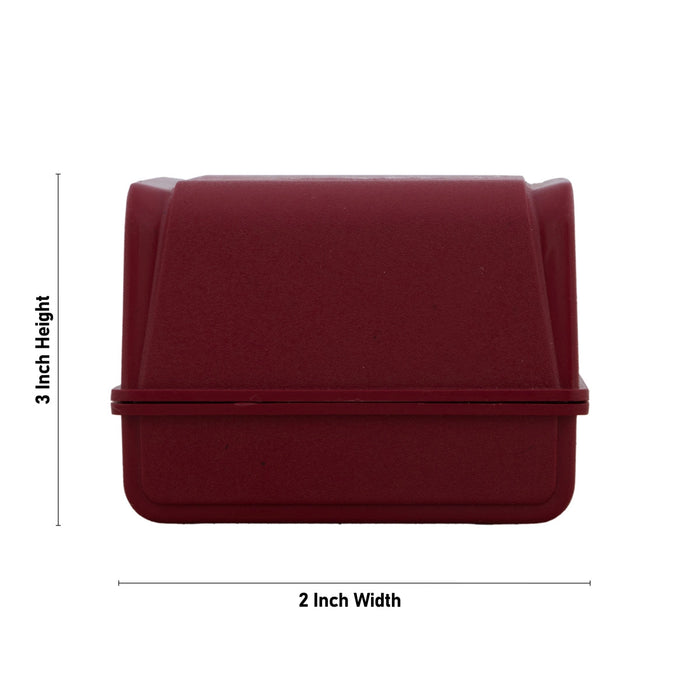 Lakshmi Chakra With Lakshmi Coin Box - 3 x 2 Inches | Gold Polish Laxmi Coin And Laxmi Chakra Box for Pooja