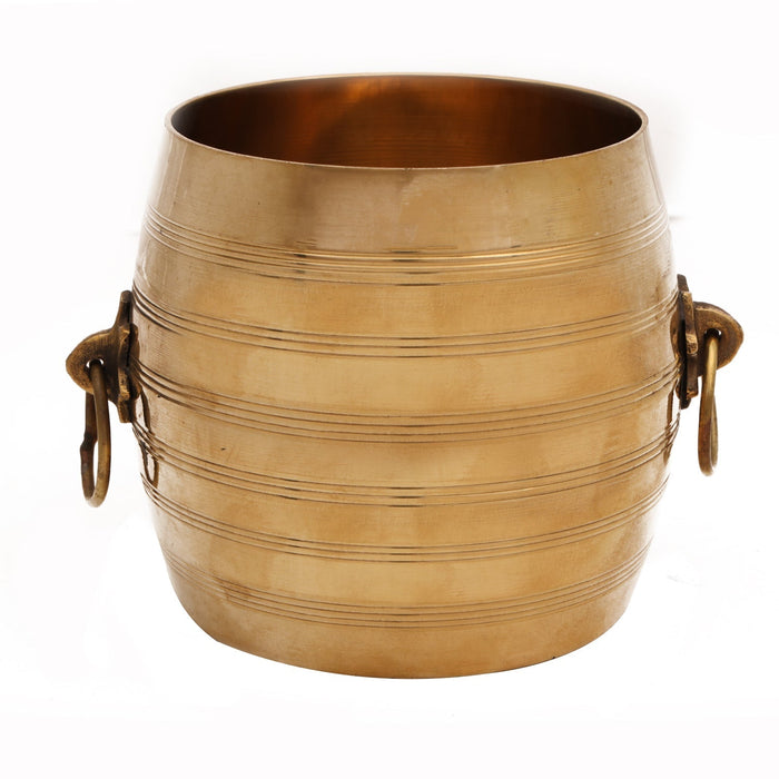 Kerala Nirapara - 4 x 5 Inches | Brass Para/ Brass Padi for Pooja