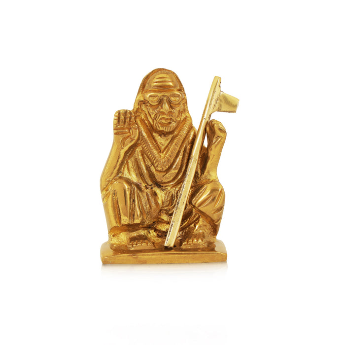 Sri Maha Periyava Idol - 2 Inches | Brass Paramacharya/ Shankaracharyar Statue For Home