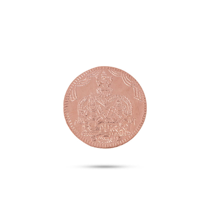 Lakshmi Kubera Coins Box | 108 Lakshmi Kubera Coins/ Kubera Coins/ Copper Kubera Lakshmi Coin For Pooja