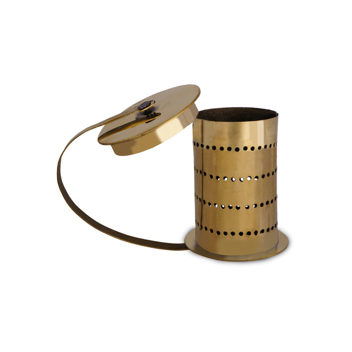 Brass Rangoli Roller - 1.5 x 2.25 Inches | 4 Line Kolam Roller/ Muggu Roller for Home Decor