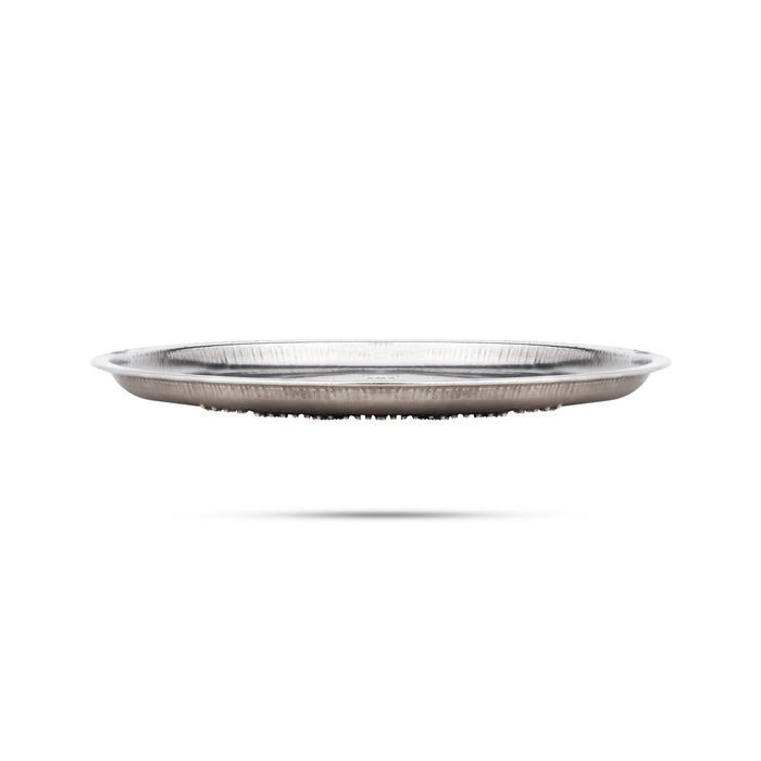 Kolam Plate - 5.5 Inches | Stainless Steel Rangoli Plate/ Rangoli Design Plate/ Muggu Plate for Home