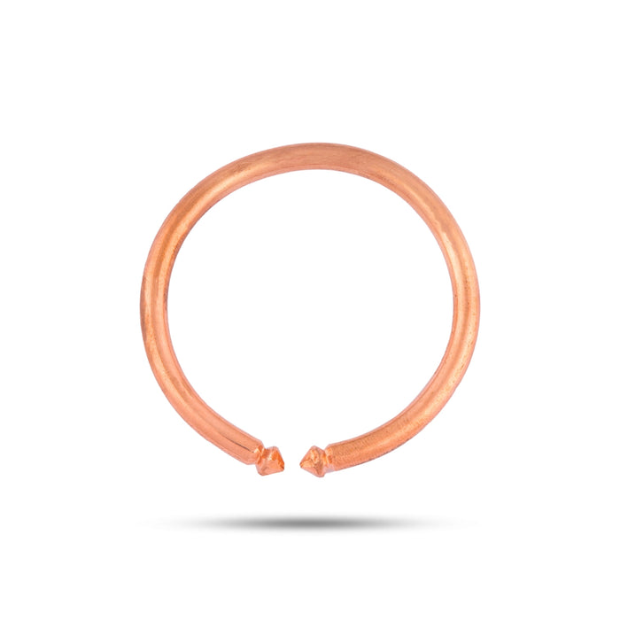 Copper Kada - 3 Inches | Copper Bracelet Kada/ Copper Kaapu for Kan Drishti