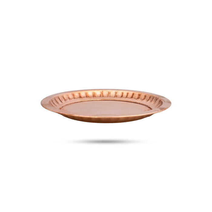 Sargam Plate No.6 - Copper - 5.5 Inch Dia - 60 Gms