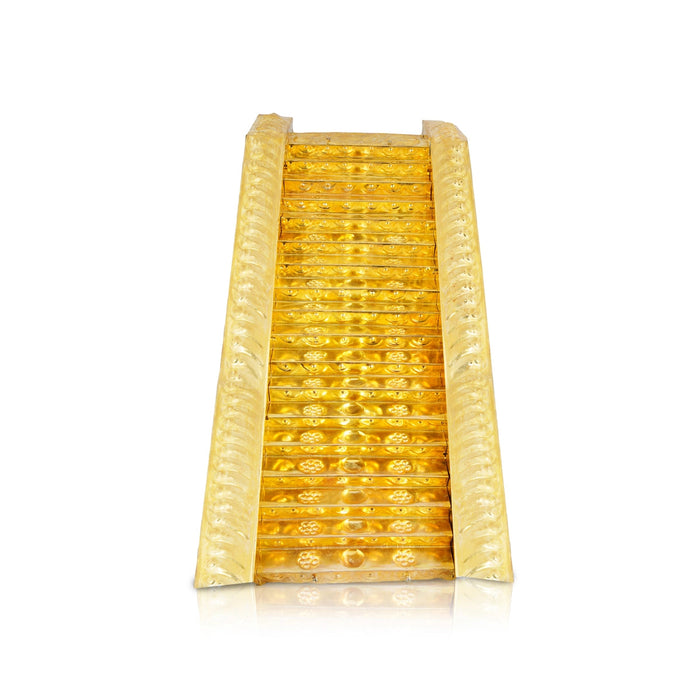 Ayyappan Padi - 15 x 23 x 14 Inches | Ayyappan 18 Padi/ Brass 18 Padi Ayyappan for Pooja