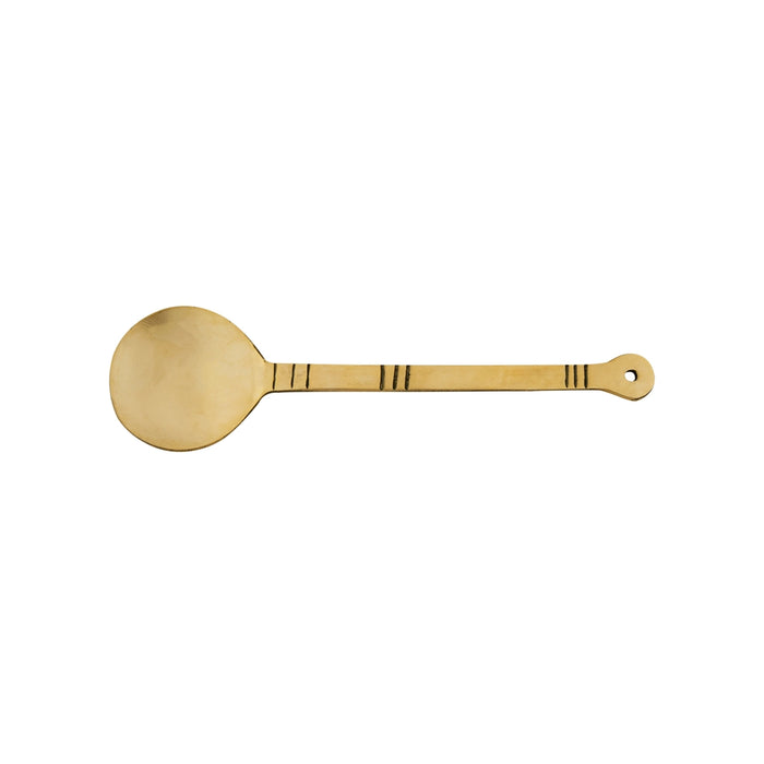 Bronze Ladle - 11 Inches | Cooking Spoon/ Handmade Ladle/ Karandi for Home/ 200 Gms Approx